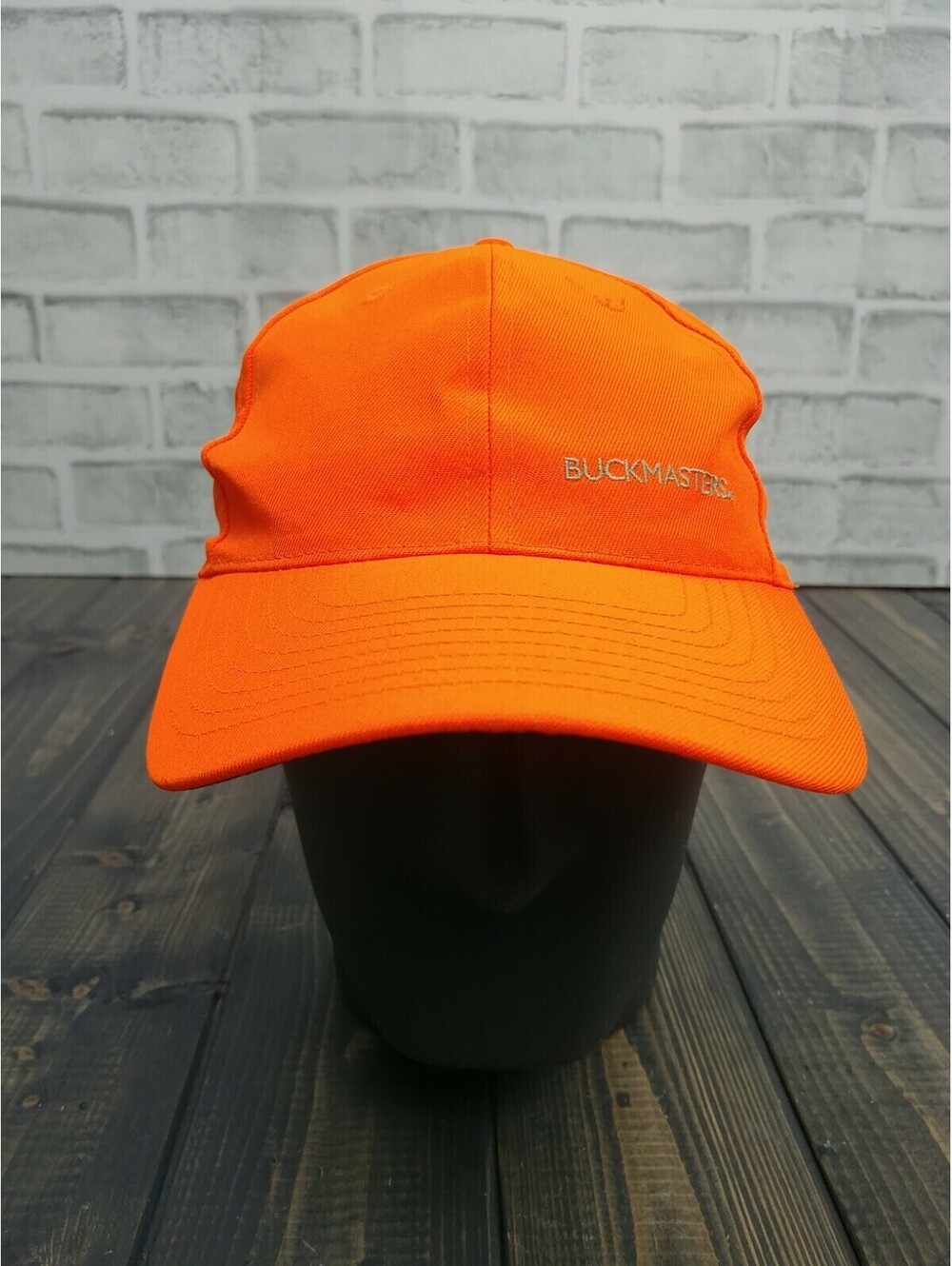 Buckmaster Outdoor Deer Hunting Hat Ballcap Safety Orange ONE SIZE Snap Back